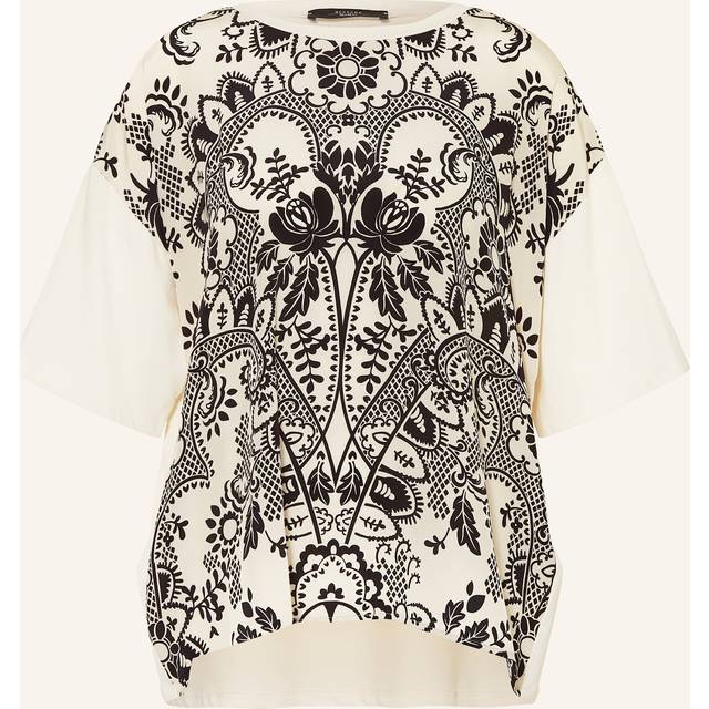 Weekend MaxMara Pampas Abstract T-Shirt, Ivory