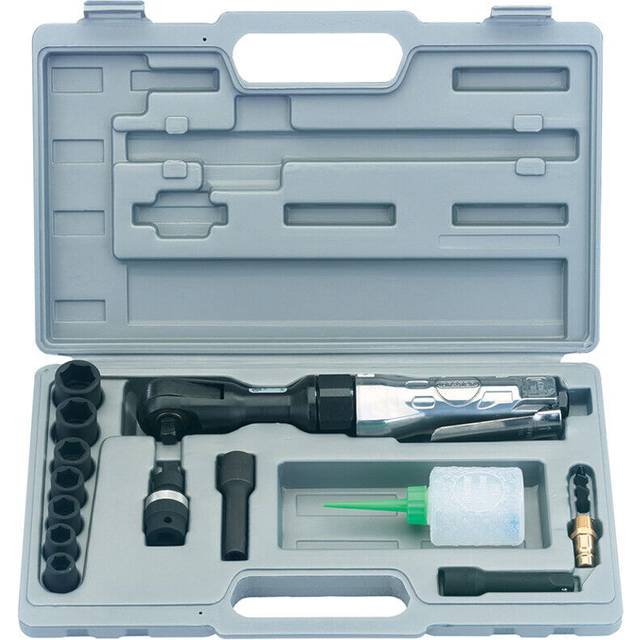 Draper 3/8in drive 15 piece reversible air ratchet kit 52604
