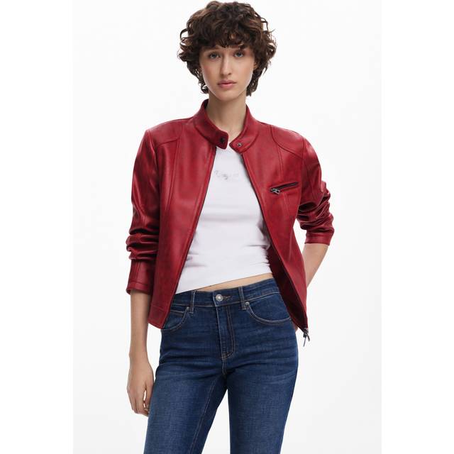 Mandarin collar jacket