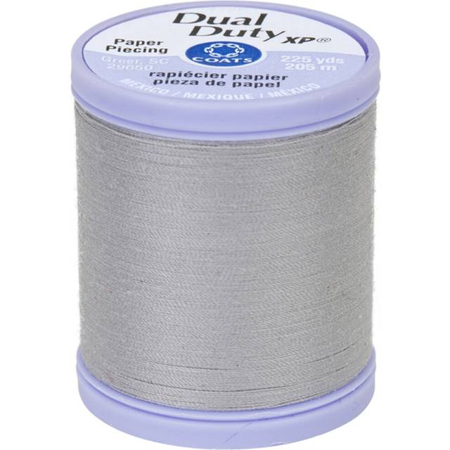 Coats Dual Duty XP Paper Piecing Thread 225yd-Nugrey S942-0450