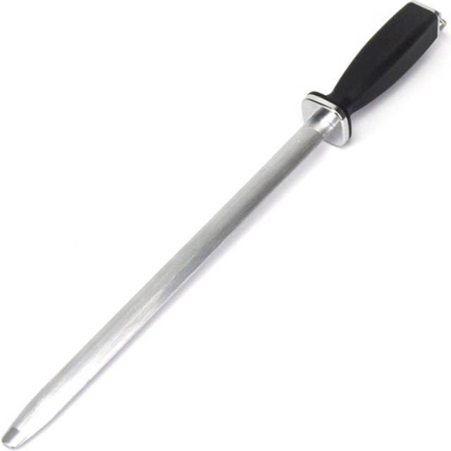 10 inch Professional Chef Knife Sharpener Rod Diamond Sharpening Stick Honing Steel for