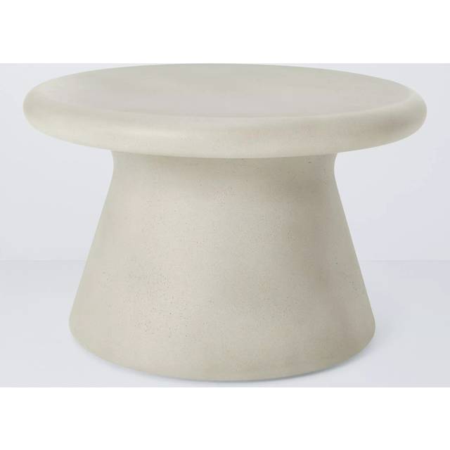 John Lewis Round Garden Coffee Table, Concrete