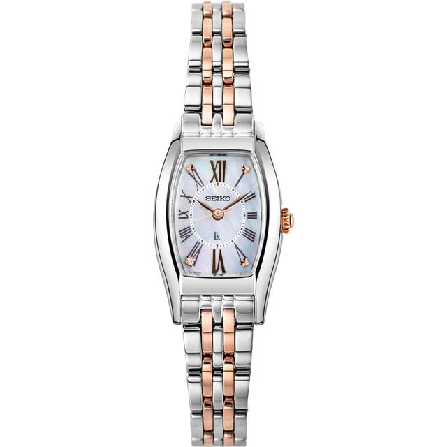 SEIKO Lukia Waterproof Quartz Silver SUP439J1 - Gold - F