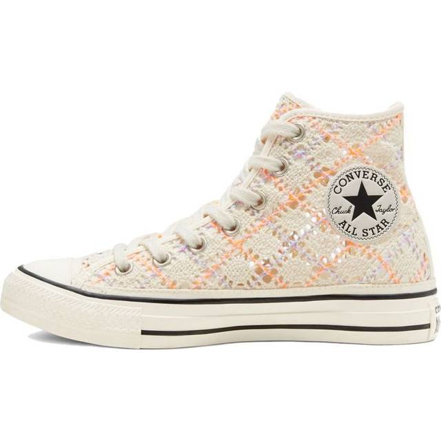 (WMNS) Converse Chuck Taylor All Star High 'Boho Crochet' 568277C - Creamy - 10