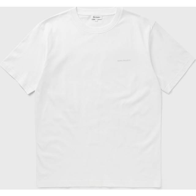 Norse Projects Johannes Logo Print T Shirt White