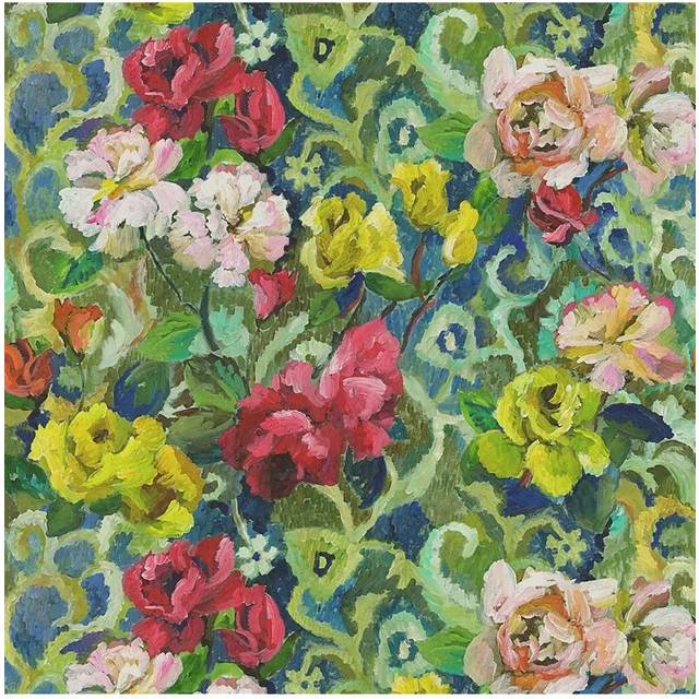 Designers Guild Tapestry Flower Furnishing Fabric