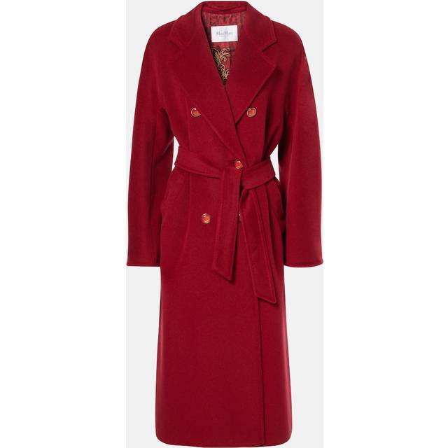 Max Mara Ticino wool and cashmere coat - red (UK 16)