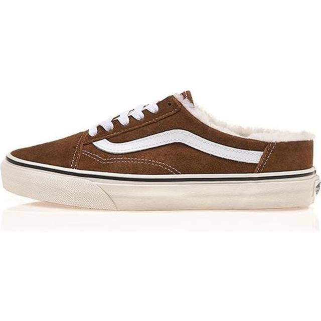 Vans Old Skool Mule 'Brown White' VN0A4P3Y00J - Brown/White - 9.5