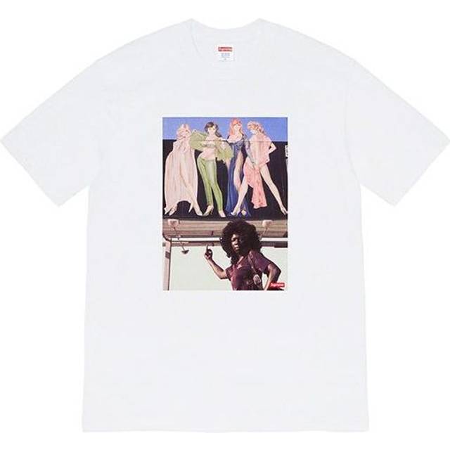 Supreme FW19 Week 7 American Picture Tee USA Photo Printing Short Sleeve Unisex White SUP-FW19-713 - M