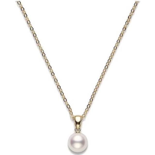 Mikimoto 18ct Yellow Gold Akoya Pearl Necklace