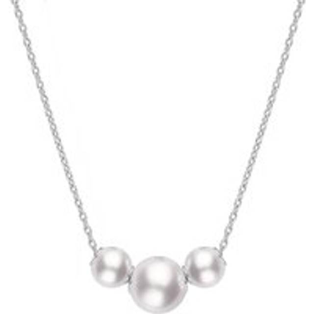 Mikimoto 18ct Yellow Gold Akoya Pearl Jewels in Motion 45cm Necklace