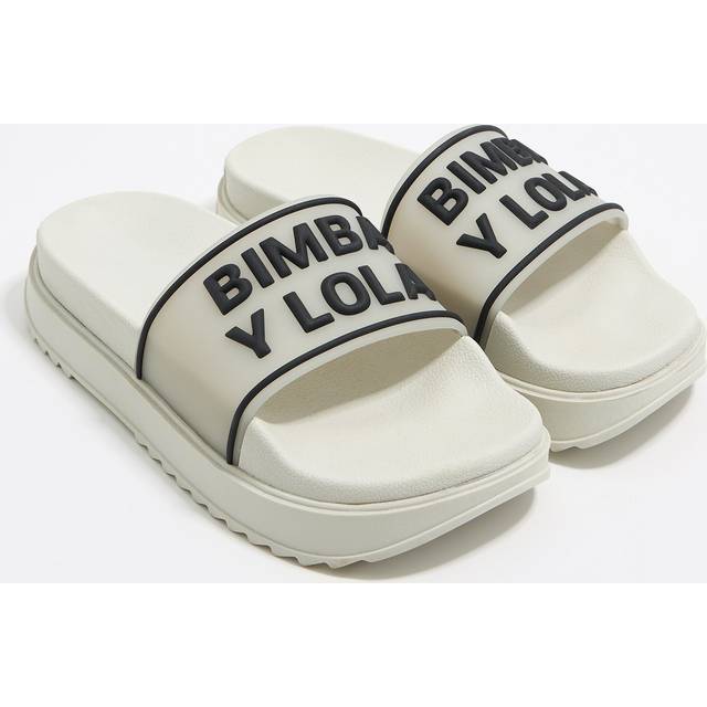 White platform slider - WHITE - 36