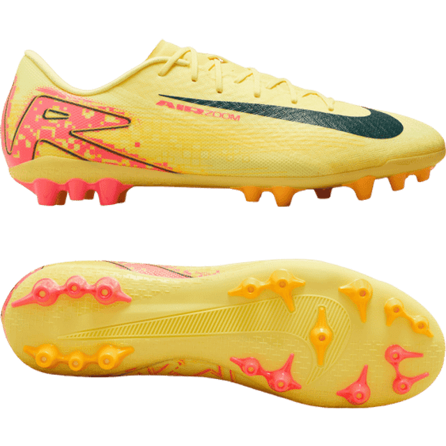 Nike Air Zoom Mercurial Vapor 16 Academy AG Mbappé Personal Edition - Orange/Navy - Konstgräs (AG) - ['Orange'] (44½)