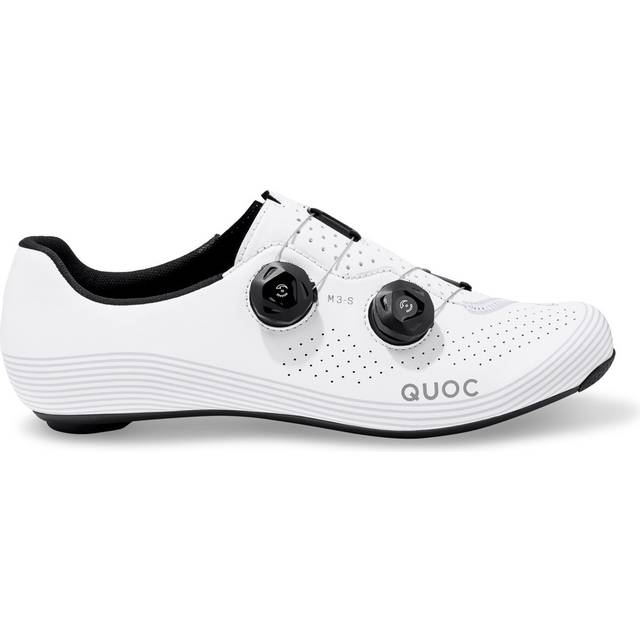 QUOC M3 Sport Road Cycling Shoes - White