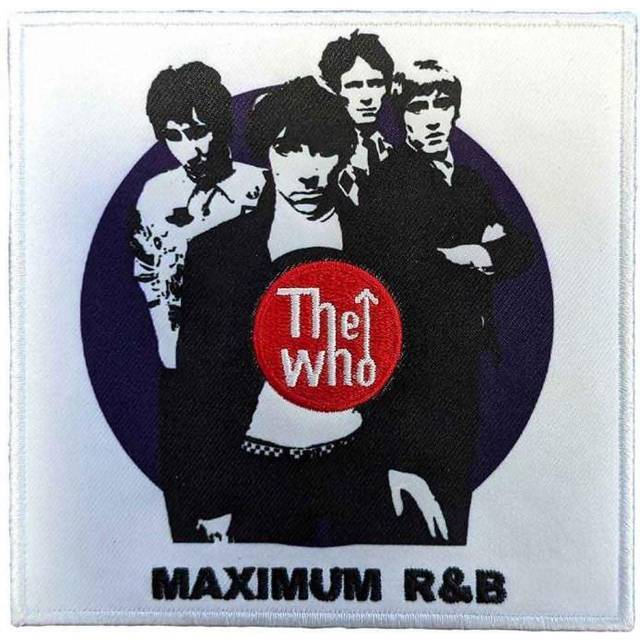 The Who Maximum R&B Printed Iron On Patch