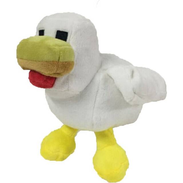 (Chickens) 20cm/7.8in Minecraft Plush Toys Snow Golem Wolf Chickens Stuffed Animal Kid Gift