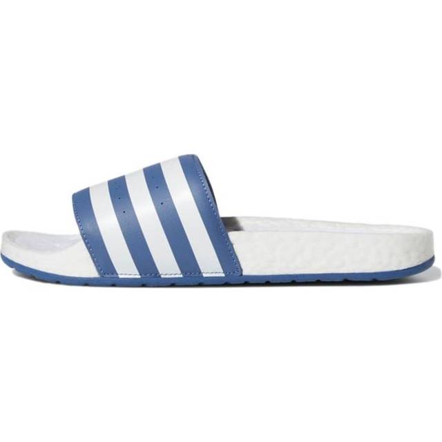 adidas Adilette Boost Slides 'Crew Blue' FX5896 - White/Blue - 4