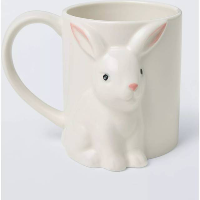 John Lewis Easter Bunny Fine China Mug, 480ml