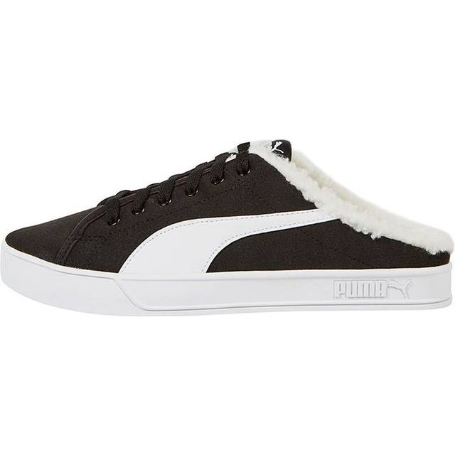 PUMA Bari Mule Sherpa Casual Sneakers Black/White 375953-01 - 4