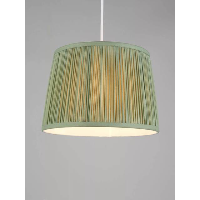 John Lewis Lymington Pleated Silk Tapered Lampshade