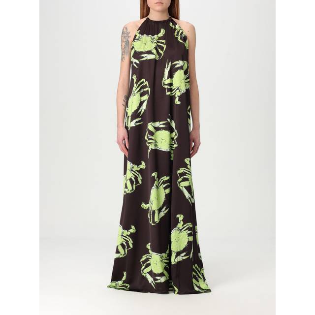 Dress MSGM Woman color Brown - 42