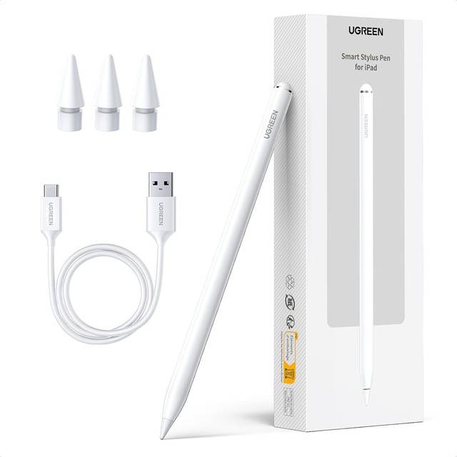 "Pencil for iPad 2018-2024, iPad Pen USB-C 12H Long-Lasting, Palm Rejection, Tilt Sensitivity Stylus Pen Compatible iPad 10/9/8/7/6th Gen, iPad Pro 13"""
