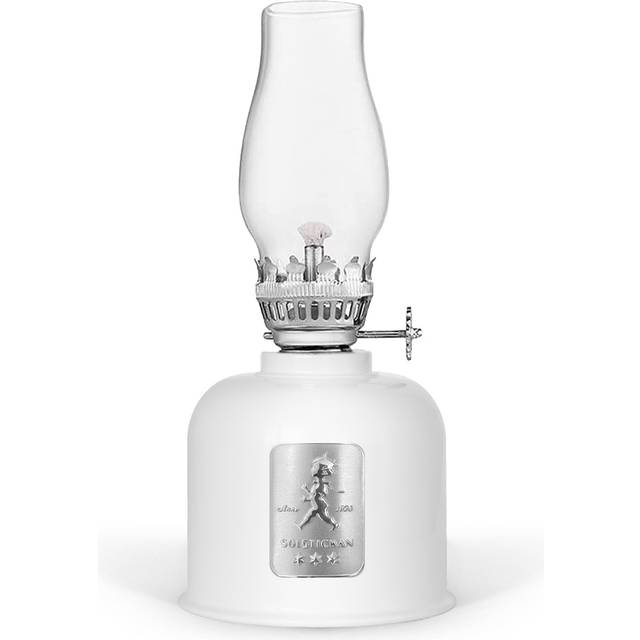 Solstickan Fotogenlampa - Vit/Silver