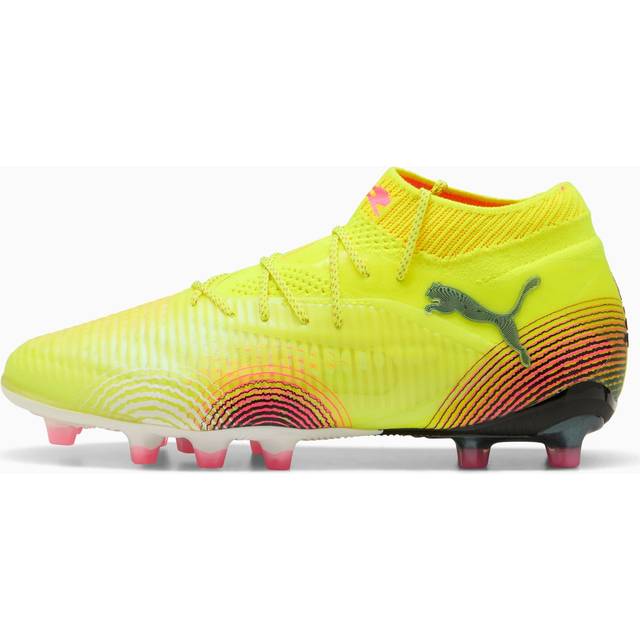 Women's Puma FUTURE 8 ULTIMATE AG Football Boots, Yellow, Size 40, Performance