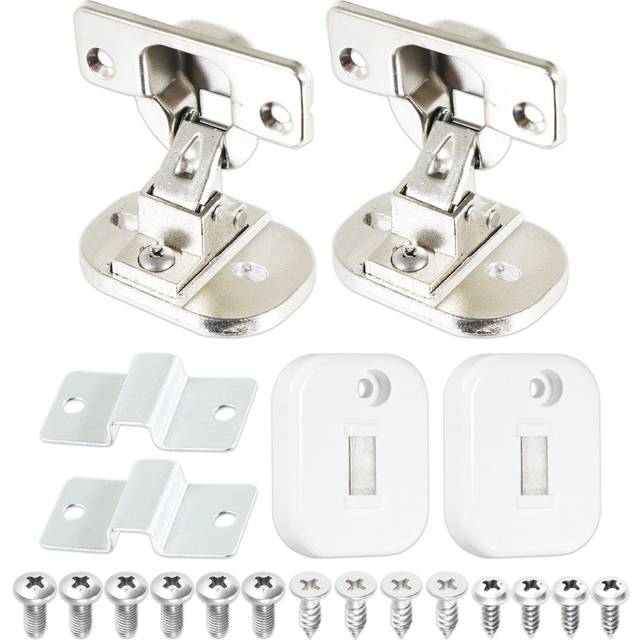 Integrated Door Hinge Magnetic Fixing Kit for Logik LI8W6D17 LI8W6D20 LIW714W15 LIW714W20 LIW814W15 LIW814W20 Washing Machine (20 Pieces)