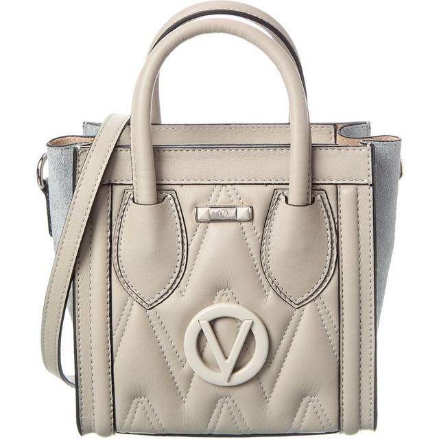 Valentino By Mario Valentino Eva Diamond Leather Tote