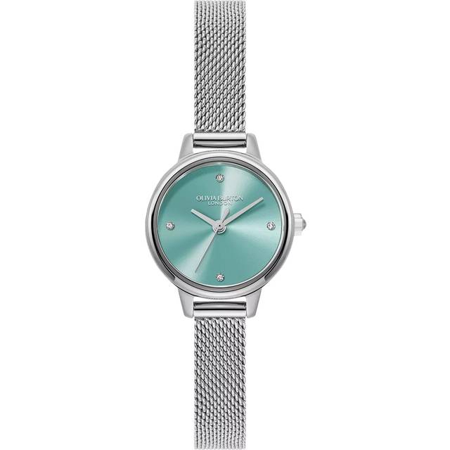 Olivia Burton Women's Mini Classics Crystal Mesh Bracelet Strap Watch