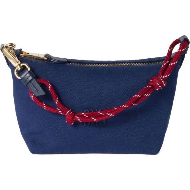 Miu Miu - gabardine mini bag - women - Recycled Polyamide/Calf Leather - One Size - Blue