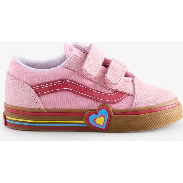 Vans - Toddler Old Skool Shoes (1-4 Years), Pink, Size: 21
