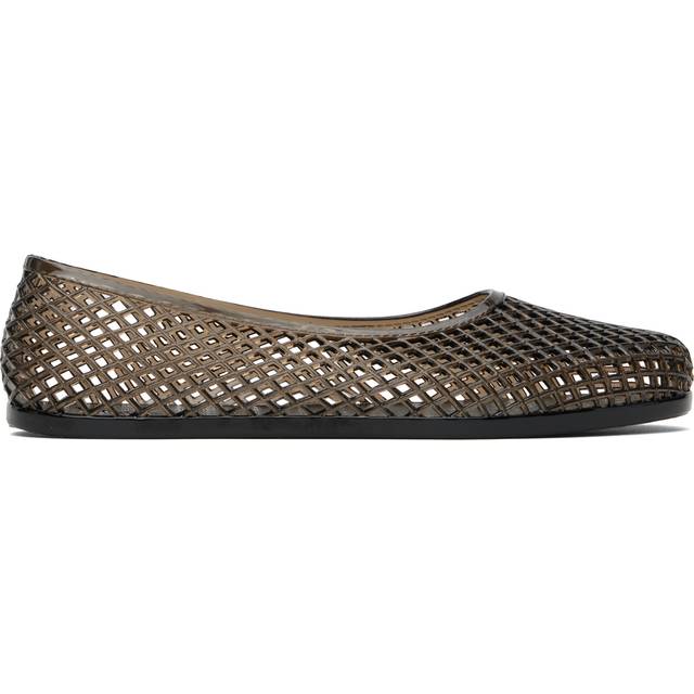 Ancient Greek Sandals Black Iro Ballerina Flats - Black - IT 36