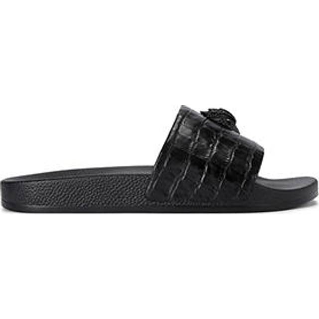 Kurt Geiger London Eagle Leather Slider Sandals