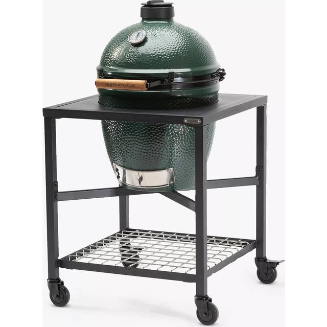 Big Green Egg Large Egg BBQ and Modular Nest Bundle with ConvEGGtor & Cover