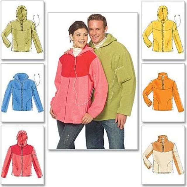 McCall's Patterns M5538 Misses'/Men's Tops and Unlined Jackets  Size X
