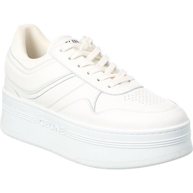 Celine Block Leather Platform Sneaker