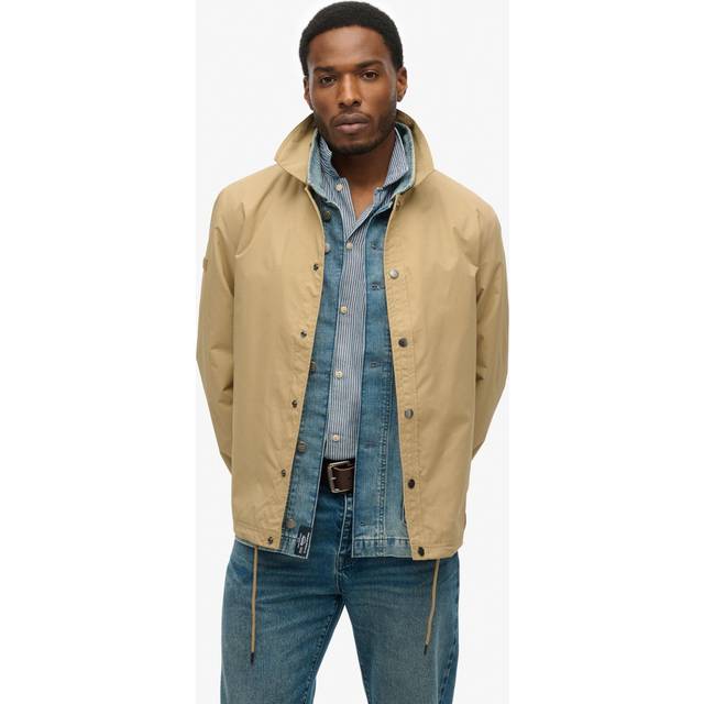 Surplus Otto Coach Jacket - Classic Tan Brown - XL