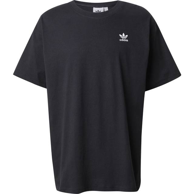 adidas Originals Mens Essentials Oversized T-Shirt - Black, Black, Size Xl, Men - XL