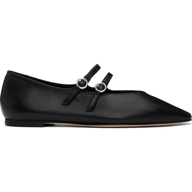 Aeyde Black Franny Ballerina Flats - Black - IT 38.5