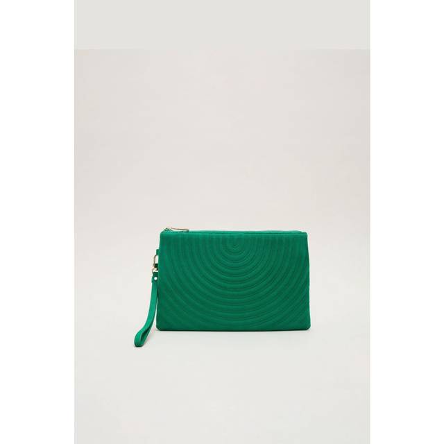 Phase Eight Stitch Front Clutch, Green