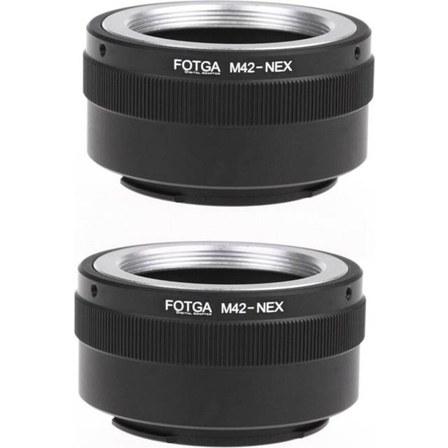 2X M42 Adapter Ring to NEx E - Mount NEx3 NEx5N NEx5T A7 A6000
