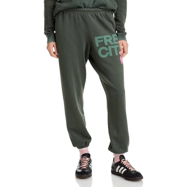 Free City Cotton Logo Sweatpants in Tent