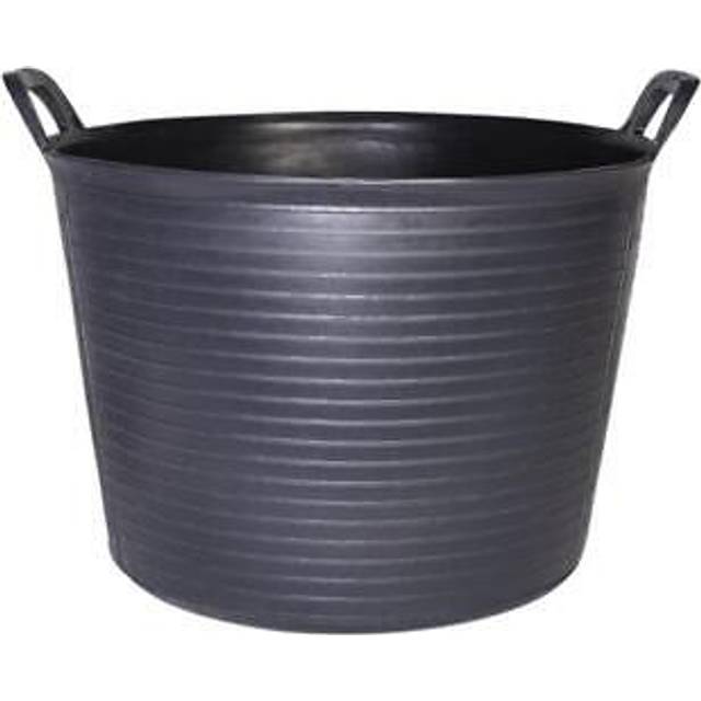 RUBI N. 3 Flextub Black Plastic Tub - 40L