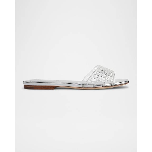 Veronica Beard Maris Jelly Sandal Clear Silver - Clear/Silver - 8.5