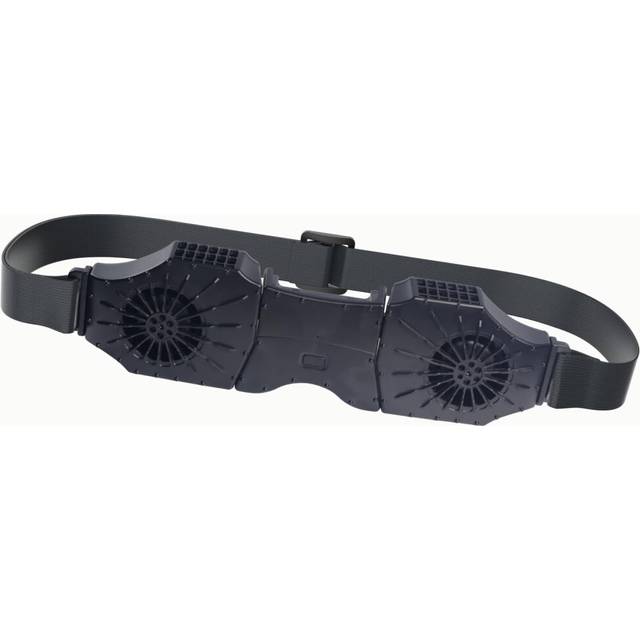 Waist Fan, Portable Rechargeable Fan, 8000 mAh Battery Powered Wearable Personal Fan Black 1pc