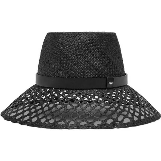Eliseo Raffia Bucket Hat - Black - Weekend Max Mara allows for maximum versatility with its capsule collection of clothing that caters to off-duty styling. Perfectly embodying the spirit of femininity, the Italian label fuses timeless design with modern silhouettes and luxe fabrics.