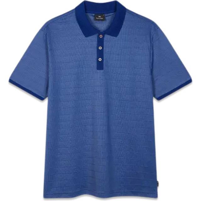 Paul Smith Needle Stripe Polo Shirt in Blue | Paul Smith | Norton Barrie - L