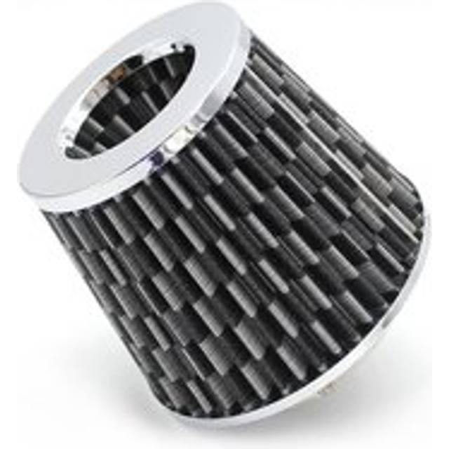 Alwaysh - 76mm Intake Intake Filter Car High Flow Cold Air Filter Intake Kit High Power Mesh Cone